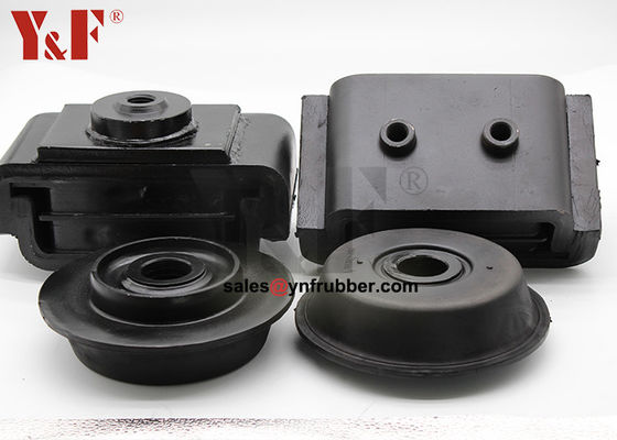 Excavator Engine Body Mount Bushings Round Custom Fitment Type