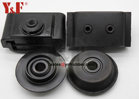 Excavator Engine Body Mount Bushings Round Custom Fitment Type