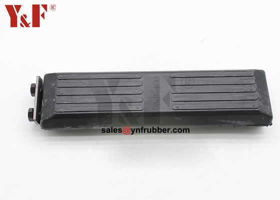 Cylindrical Rubber Bump Stops Elastomeric Damping Buffers Vibration Reduction