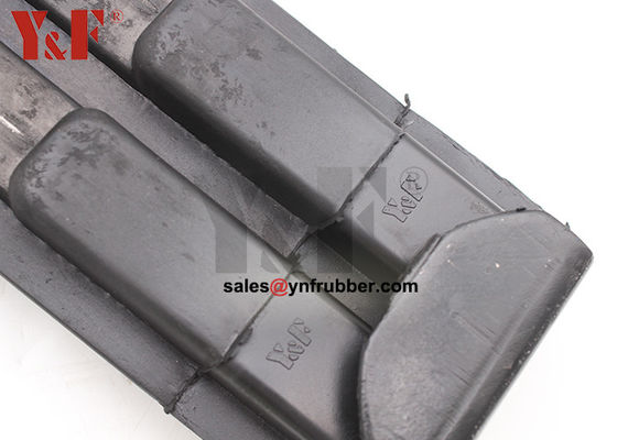 Cylindrical Rubber Bump Stops Elastomeric Damping Buffers Vibration Reduction