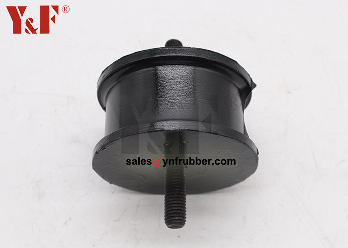 OEM Cylindrical Rubber Bobbin Mounts Industrial Screw Mounting Type