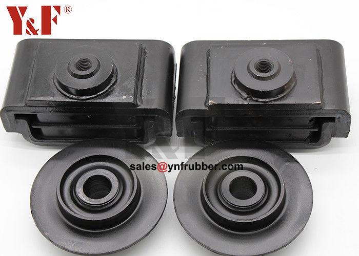 Excavator Engine Body Mount Bushings Round Custom Fitment Type